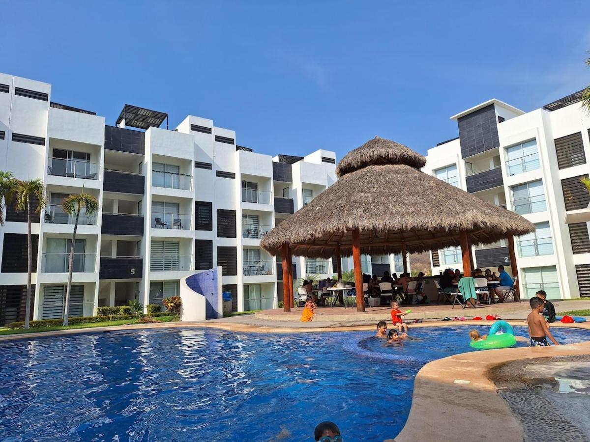 Apartment With Swimming Pool Manzanillo Exterior photo